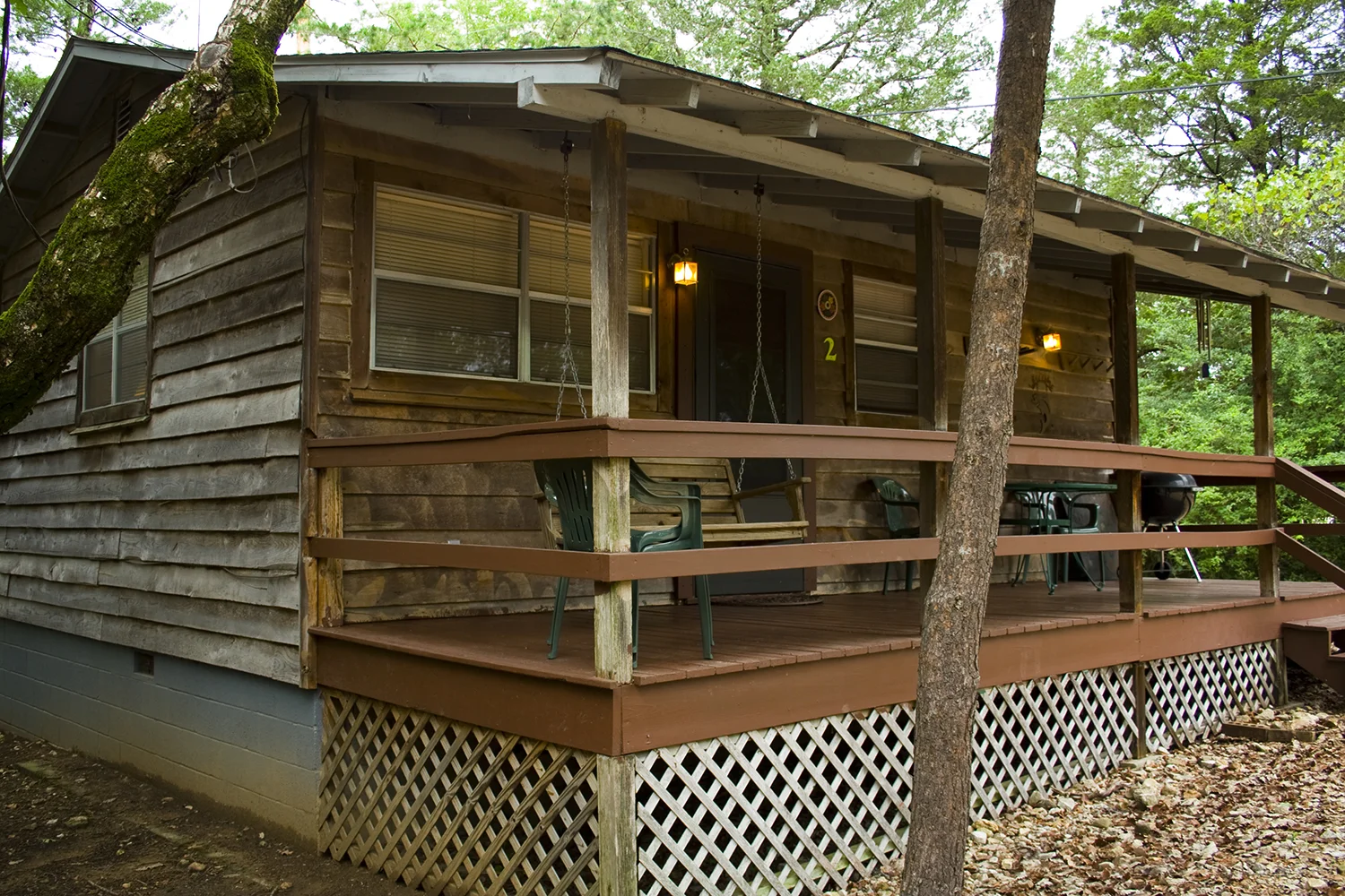 Studio Cabins for rent in NW Arkansas — Spider Creek Resort